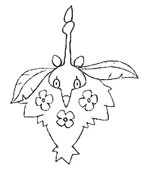 wormadam coloring page hard pokemon