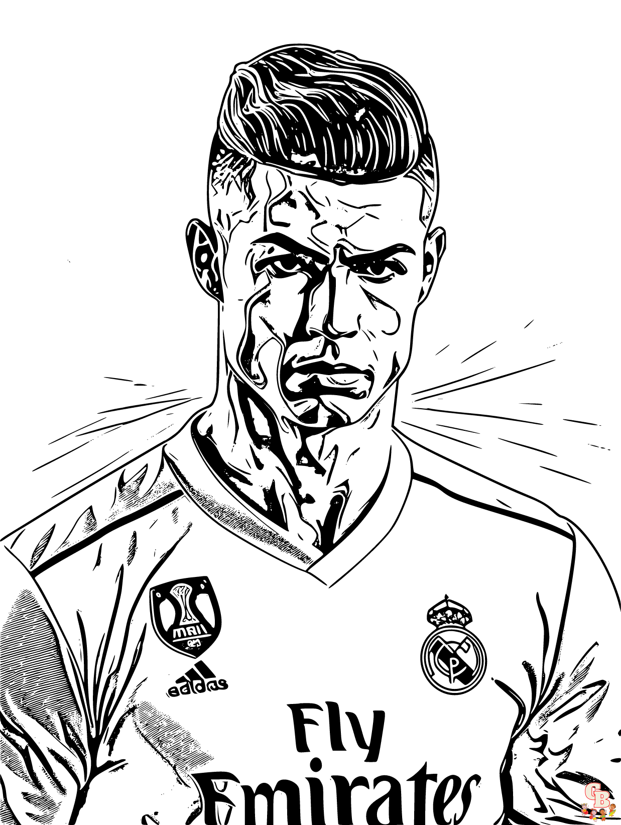 Best Ideas For Coloring Cristiano Ronaldo Coloring Pages The Best