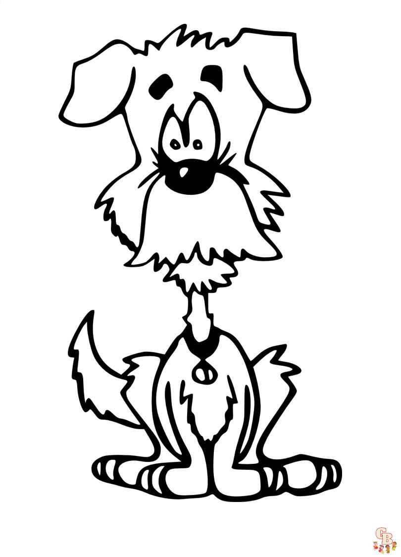 Funny Animal Coloring Pages 4