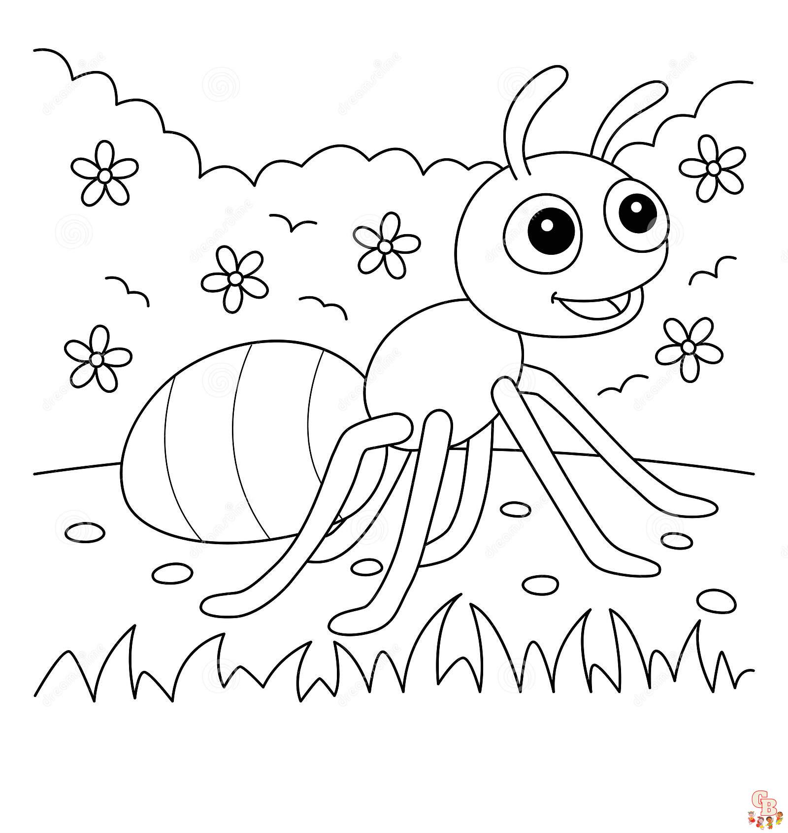 Funny Animal Coloring Pages 5