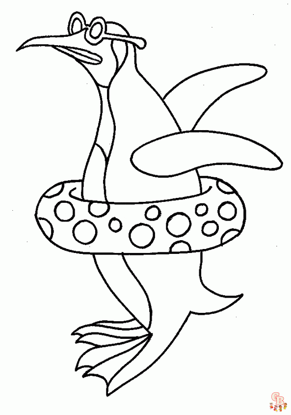 Funny Animal Coloring Pages 7