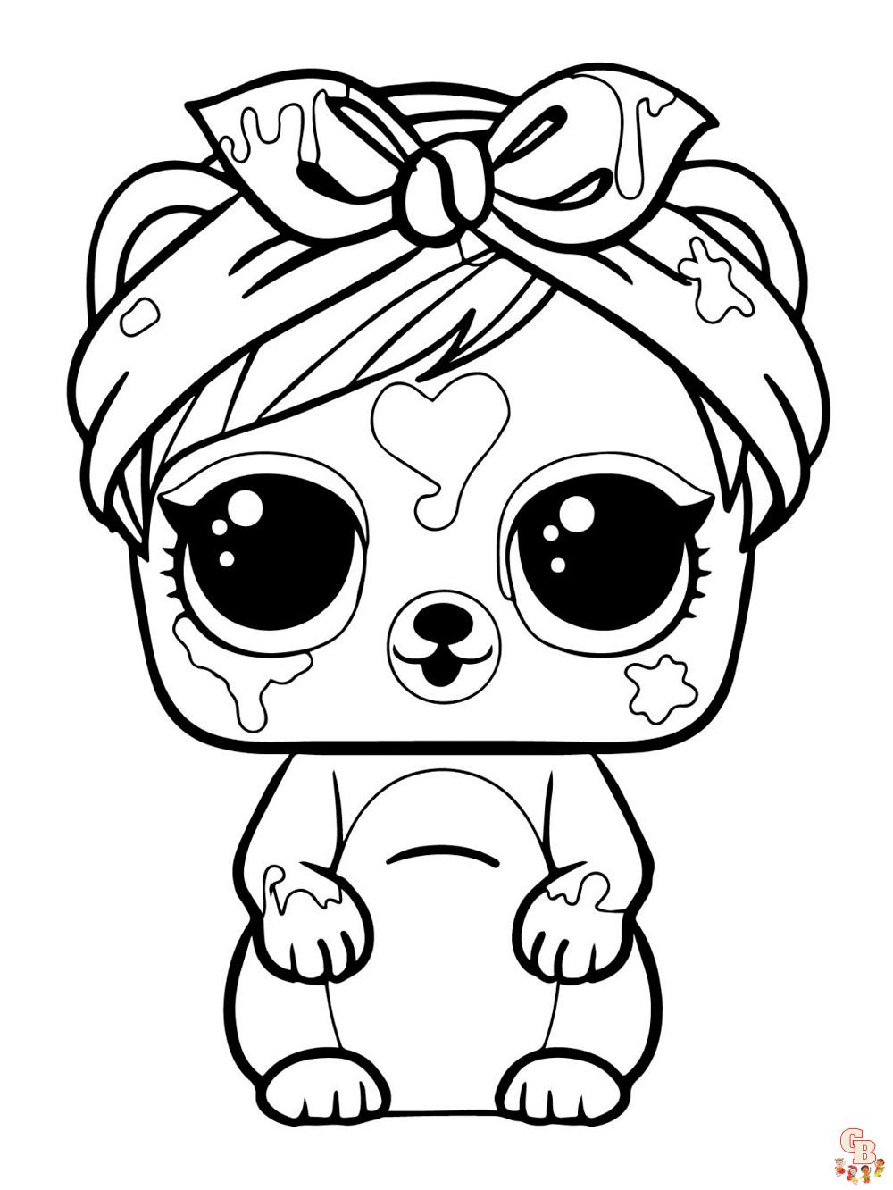 LOL Animals Coloring Pages 11