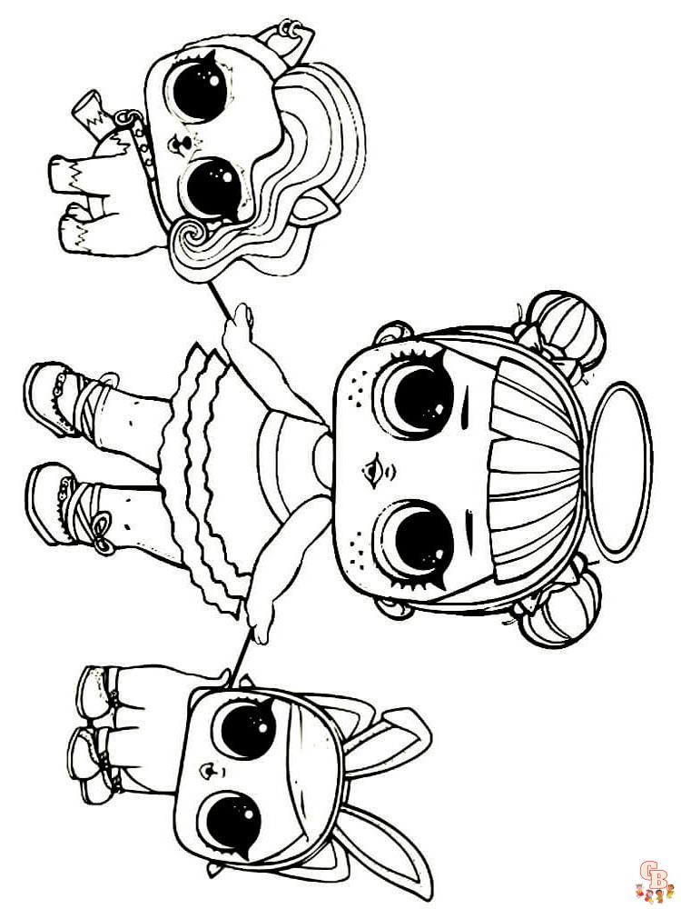 LOL Animals Coloring Pages 7
