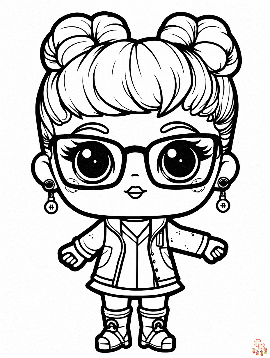 LOL Dolls coloring pages free