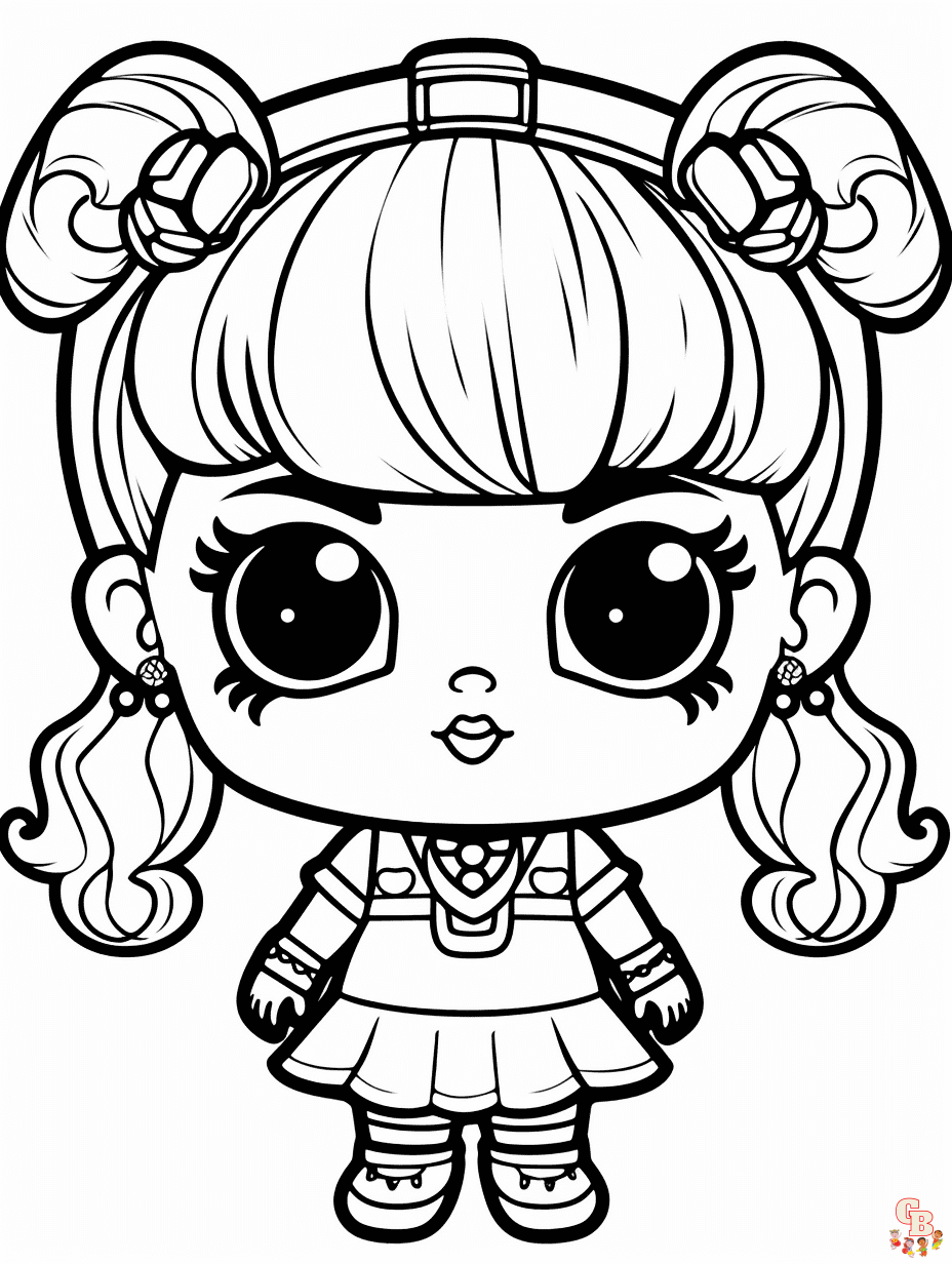 LOL Dolls coloring pages to print