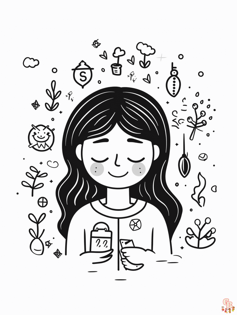 Mental Health coloring pages 1