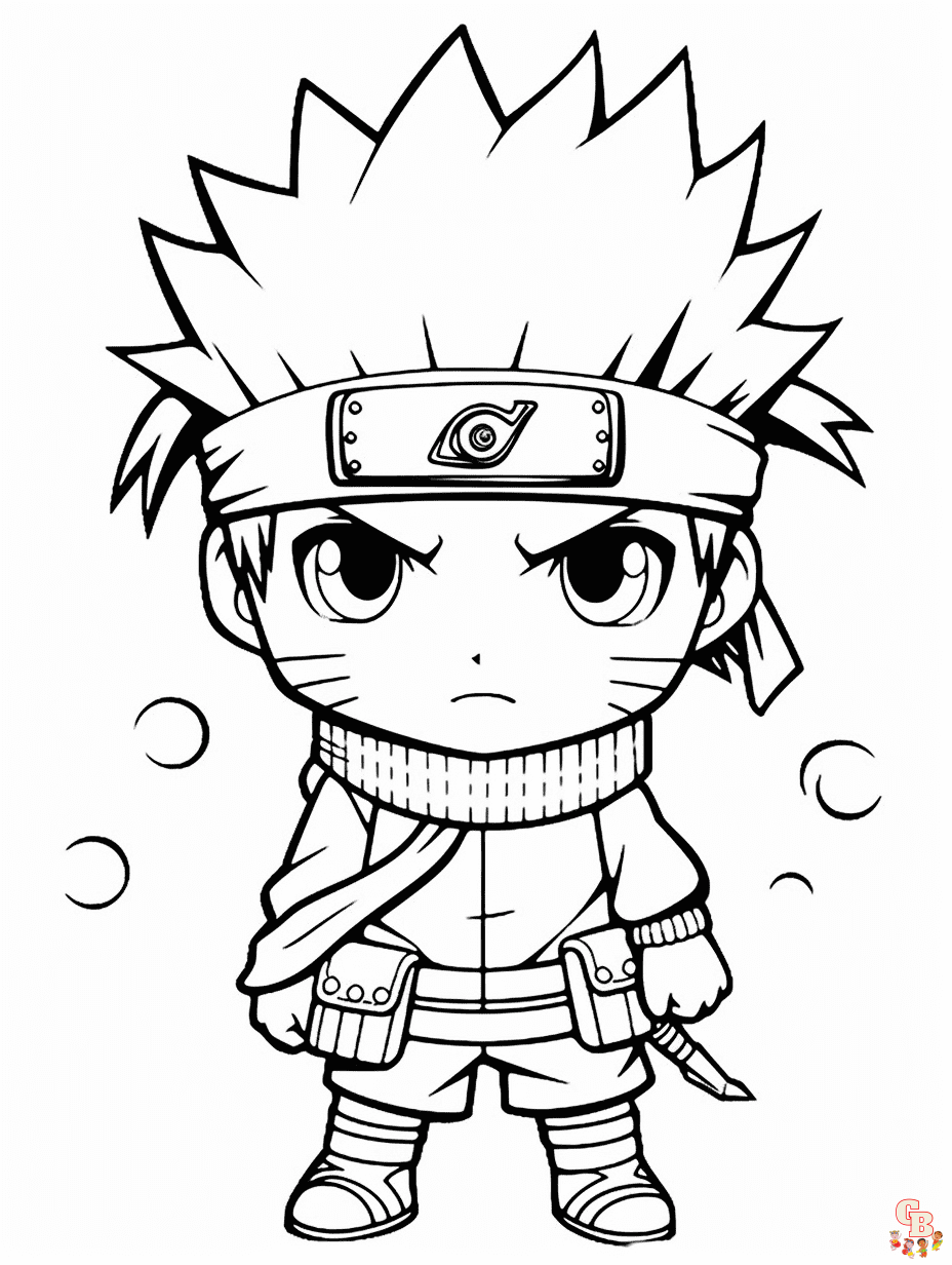 Naruto coloring pages 1