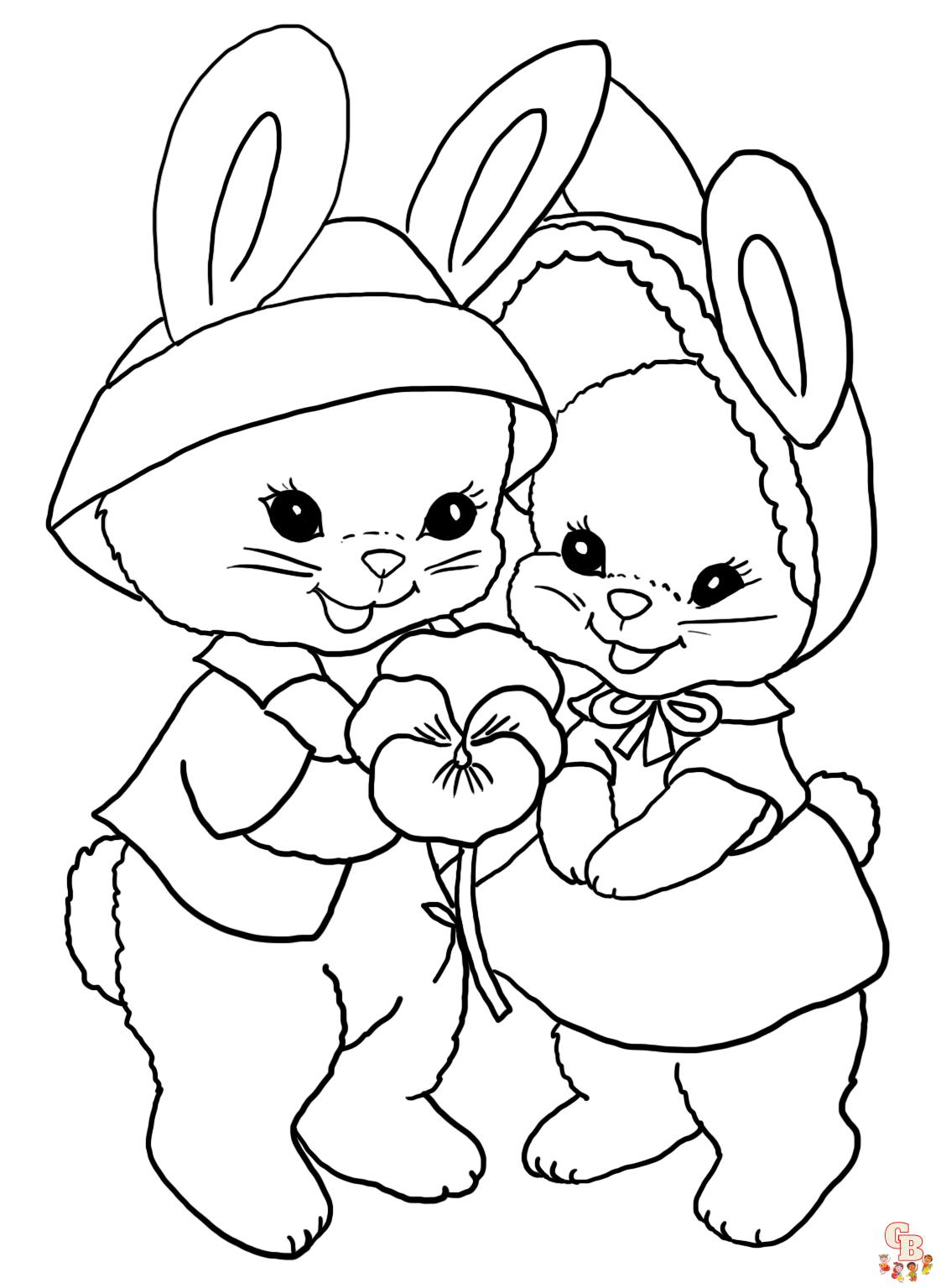 Pansy coloring pages05