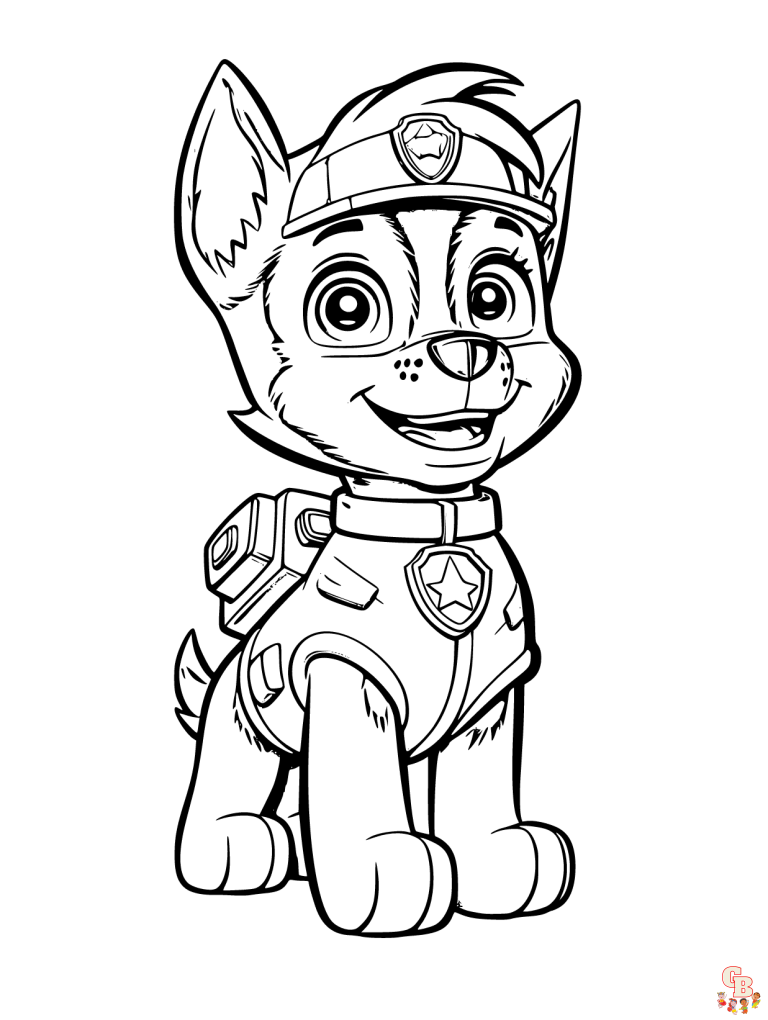 Paw Patrol Coloring Pages | Free and Printable for Kids