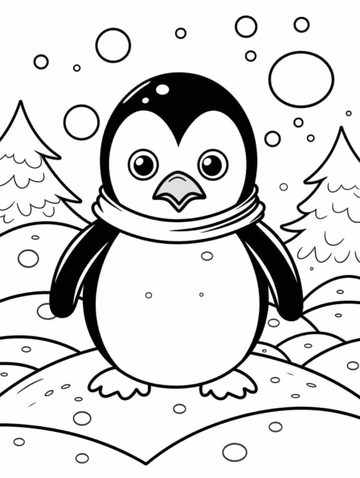 Penguin Coloring Pages: Printable, Free & Fun for Kids!