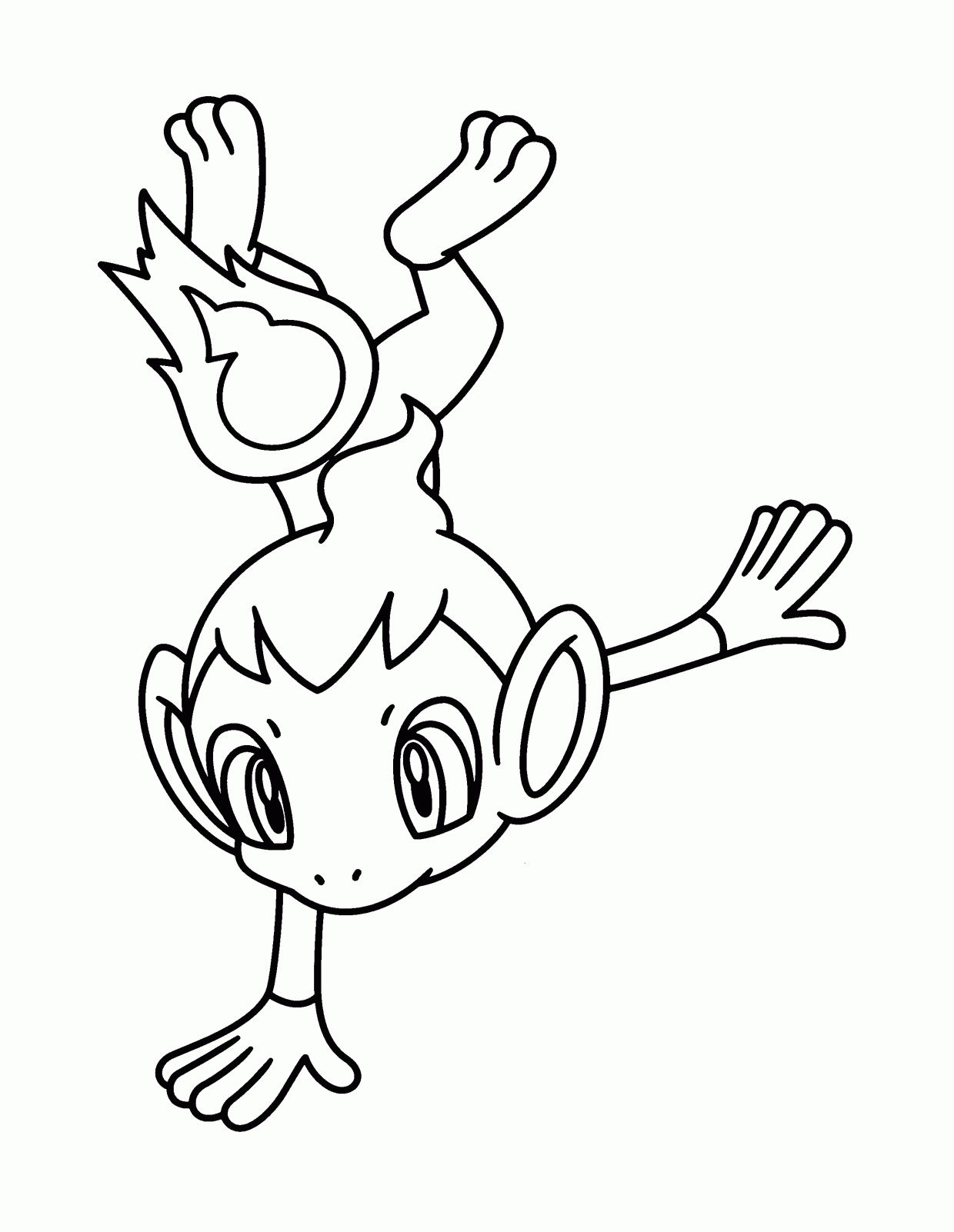 coloring pages of chimecho pokemon