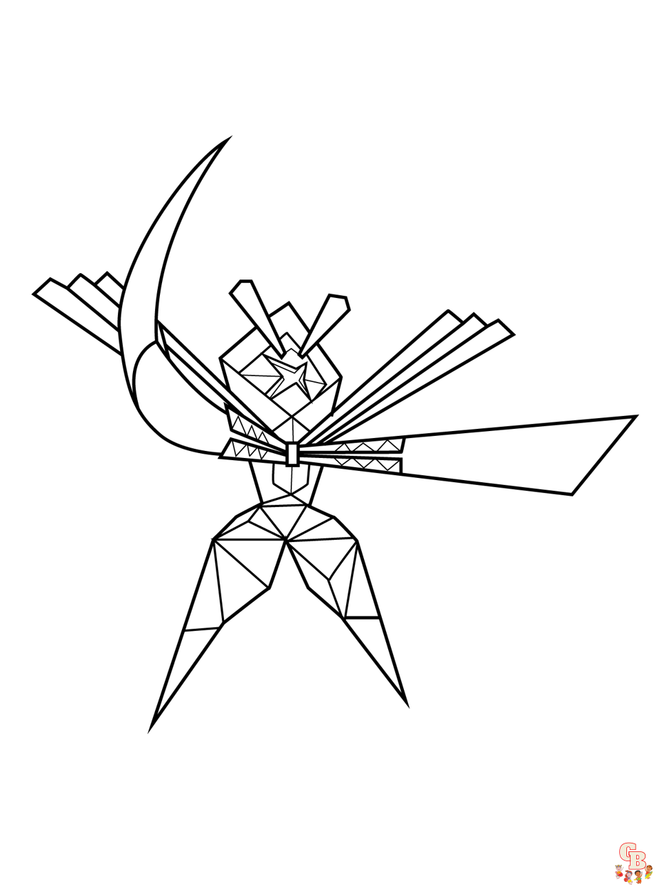 How To Draw Kartana From Pokemon