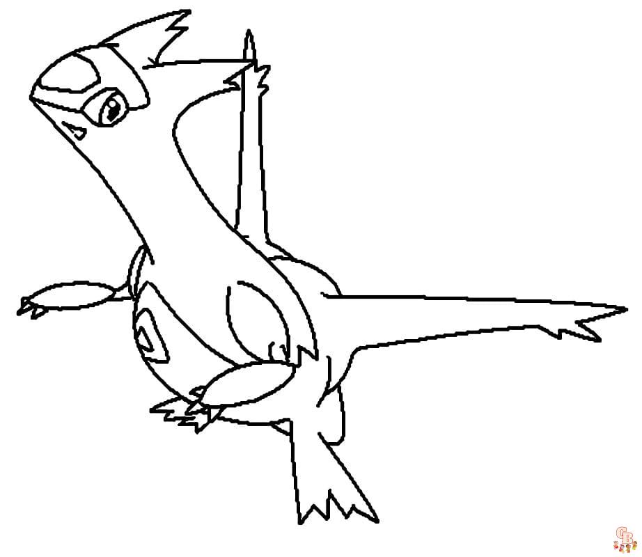 Páginas para colorir de Pokémon lendários - páginas para colorir gratuitas para impressão