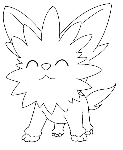 Lillipup Coloring Pages - Free Pokemon Coloring Pages Printables