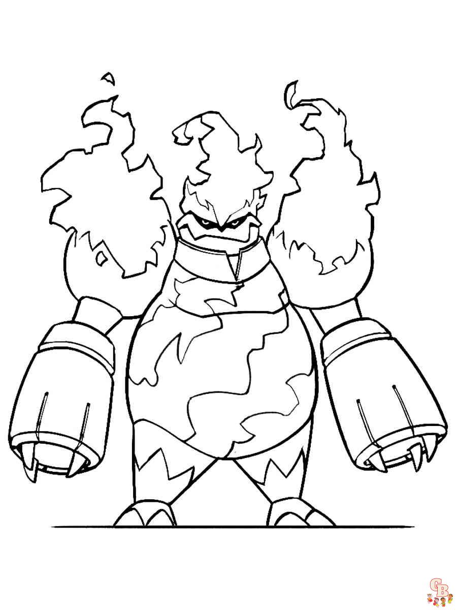 magmortar vs flare on coloring pages