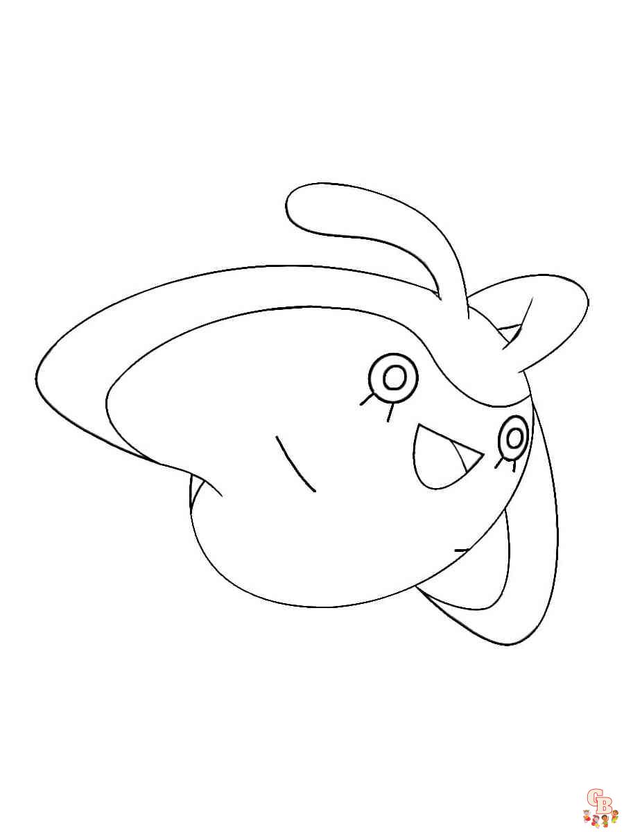 Pokemon Mantyke coloring pages