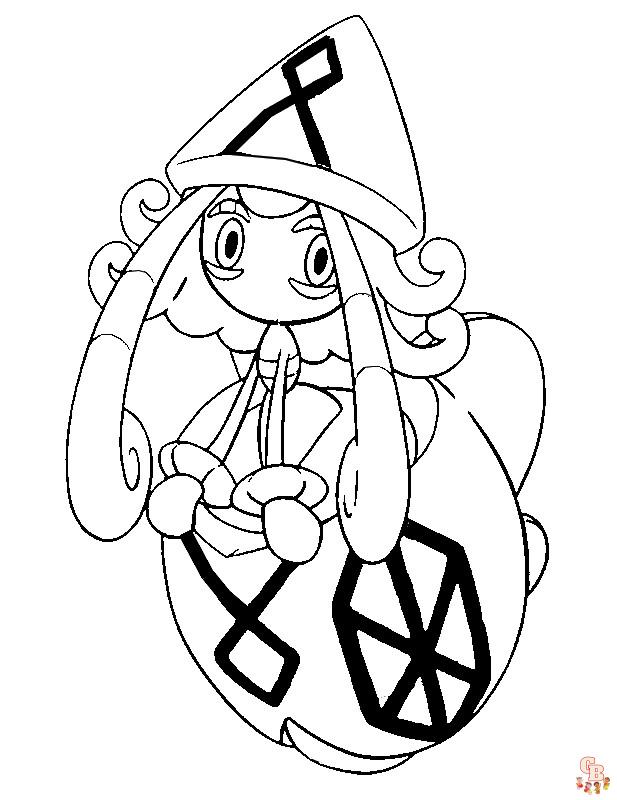 Pokémon Tapu Lele with Engaging Coloring Pages
