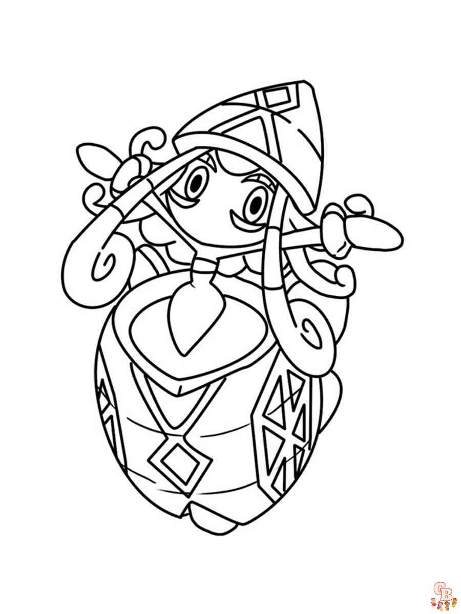 Pokémon Tapu Lele with Engaging Coloring Pages