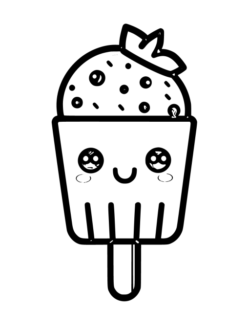 Free Printable Popsicle Coloring Pages for Kids | GBcoloring