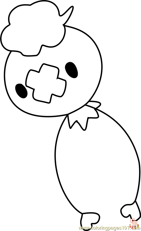 drifblim coloring pages printable pokemon