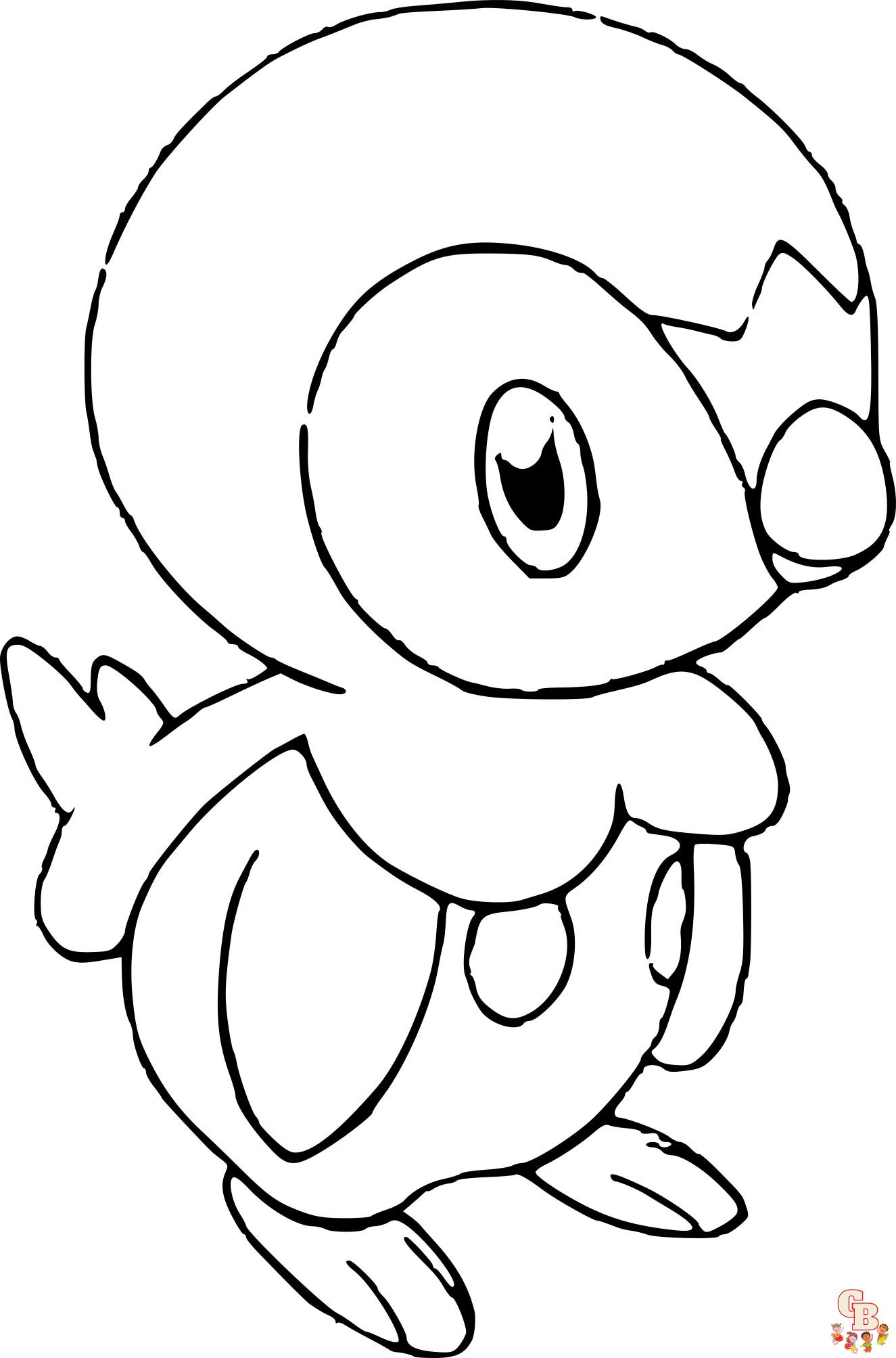 piplup pokemon coloring pages