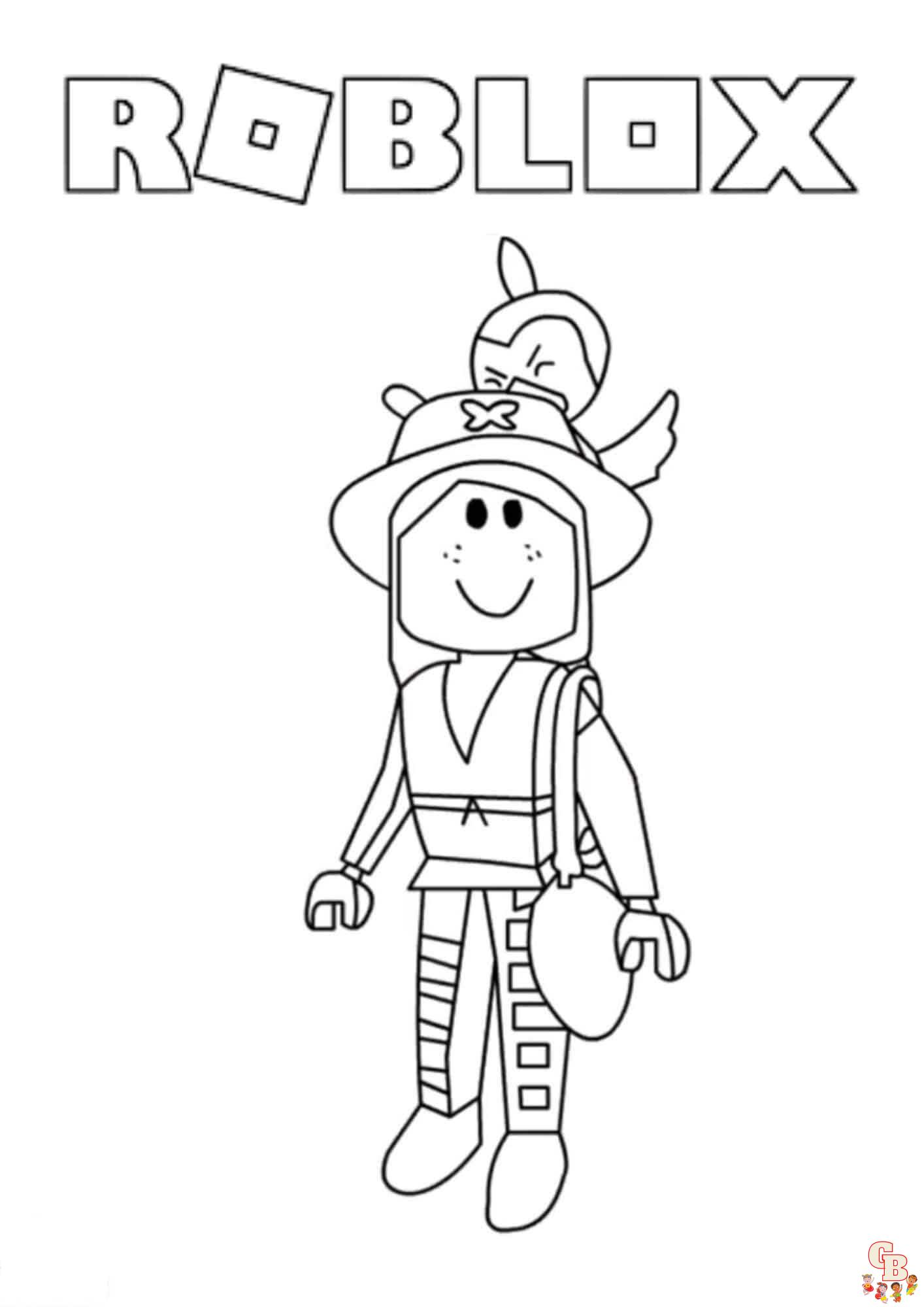 Roblox Noob Coloring Pages Simple Noob Picture