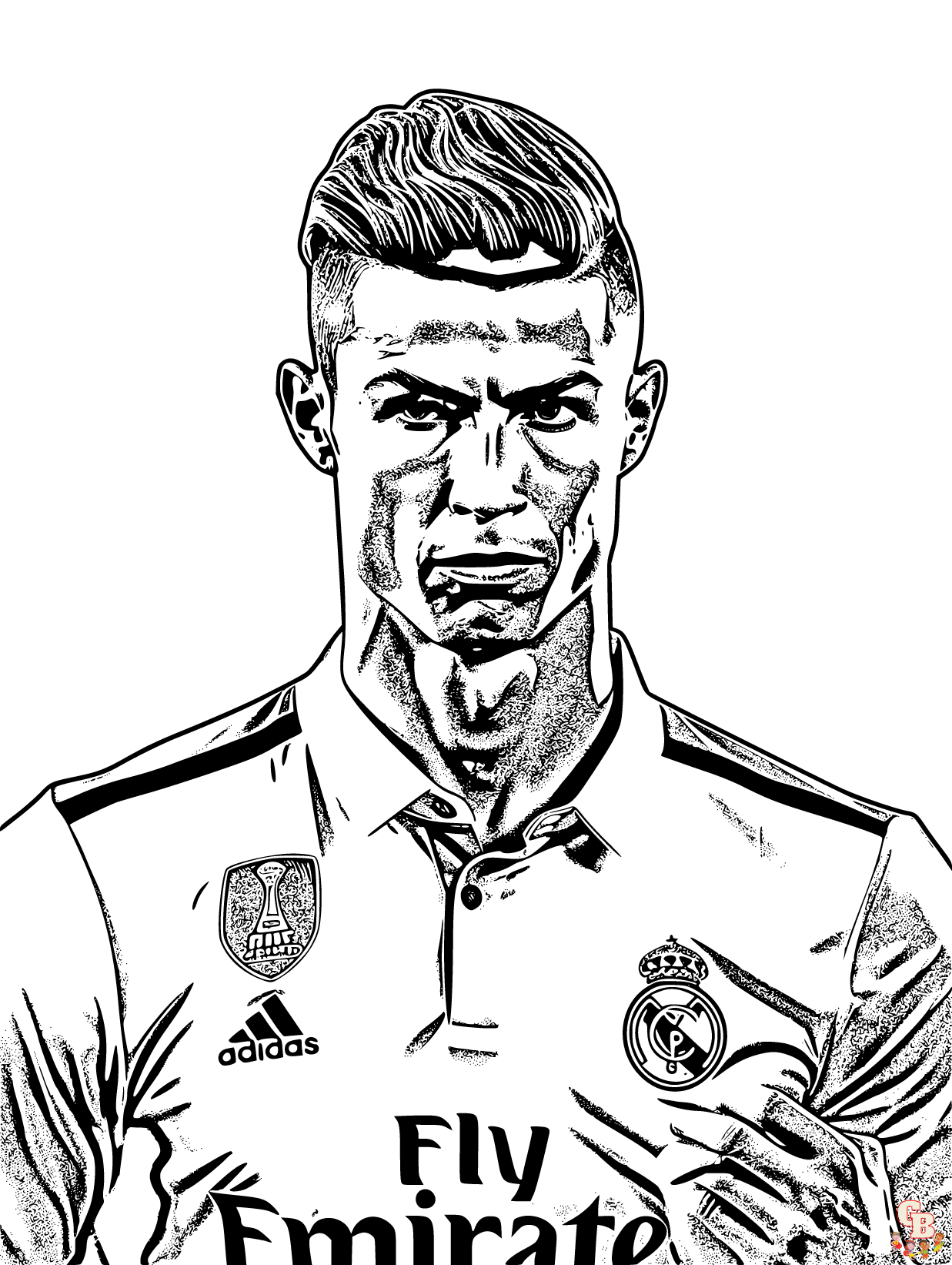 Aggregate more than 143 cr7 black and white drawing - seven.edu.vn