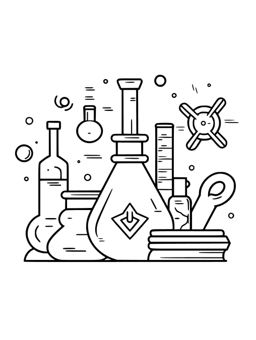 Free Science Coloring Pages For Kids 