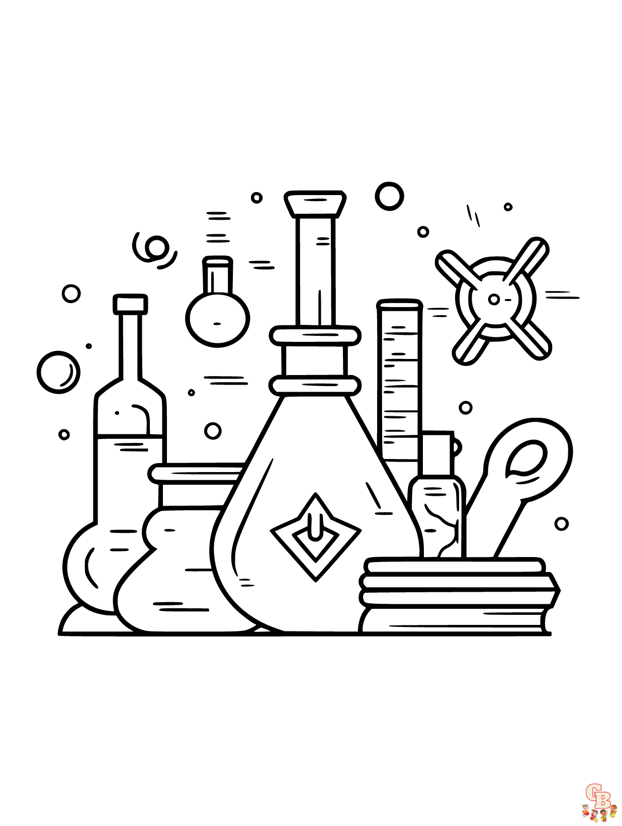 Science coloring pages printable free