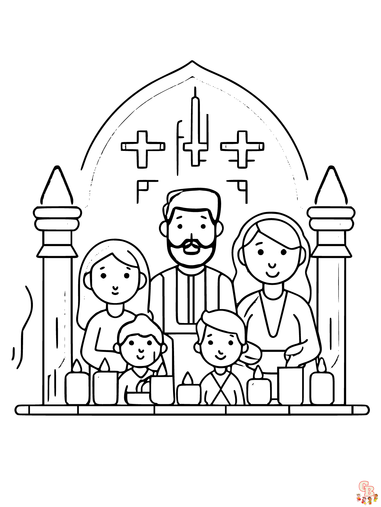 Shavuot coloring pages 1