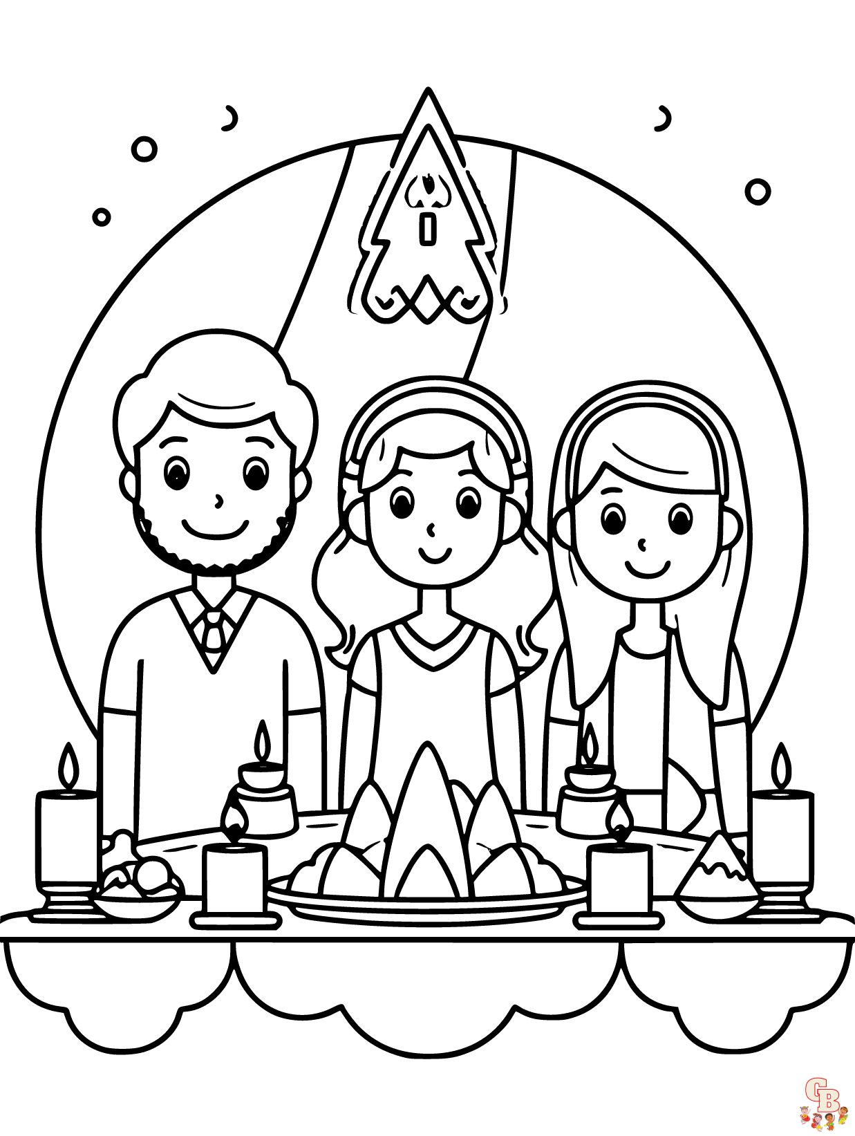 Shavuot coloring pages 2