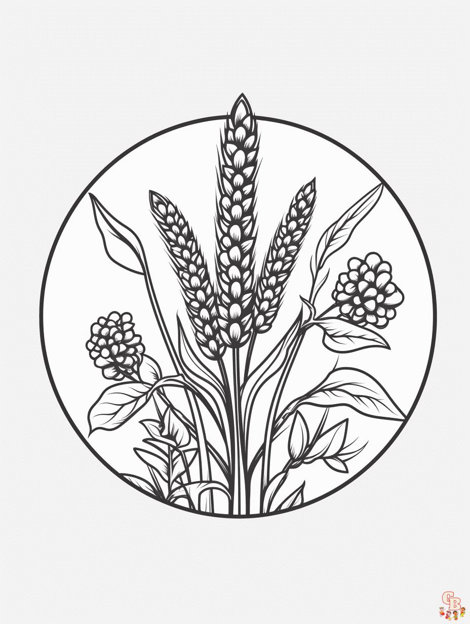 Shavuot coloring pages easy