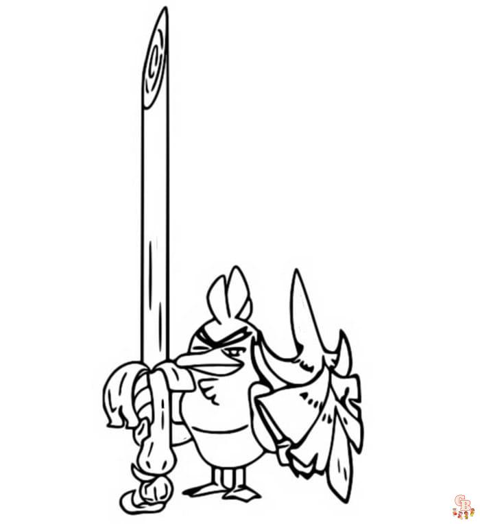 Sirfetchd Coloring Pages