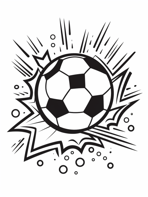 Soccer Coloring Pages: Free Printable Sheets for Kids