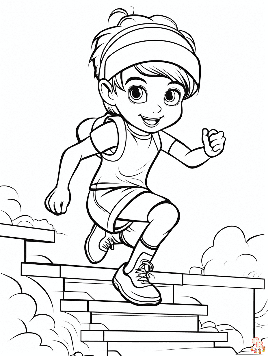 Sport coloring pages 6