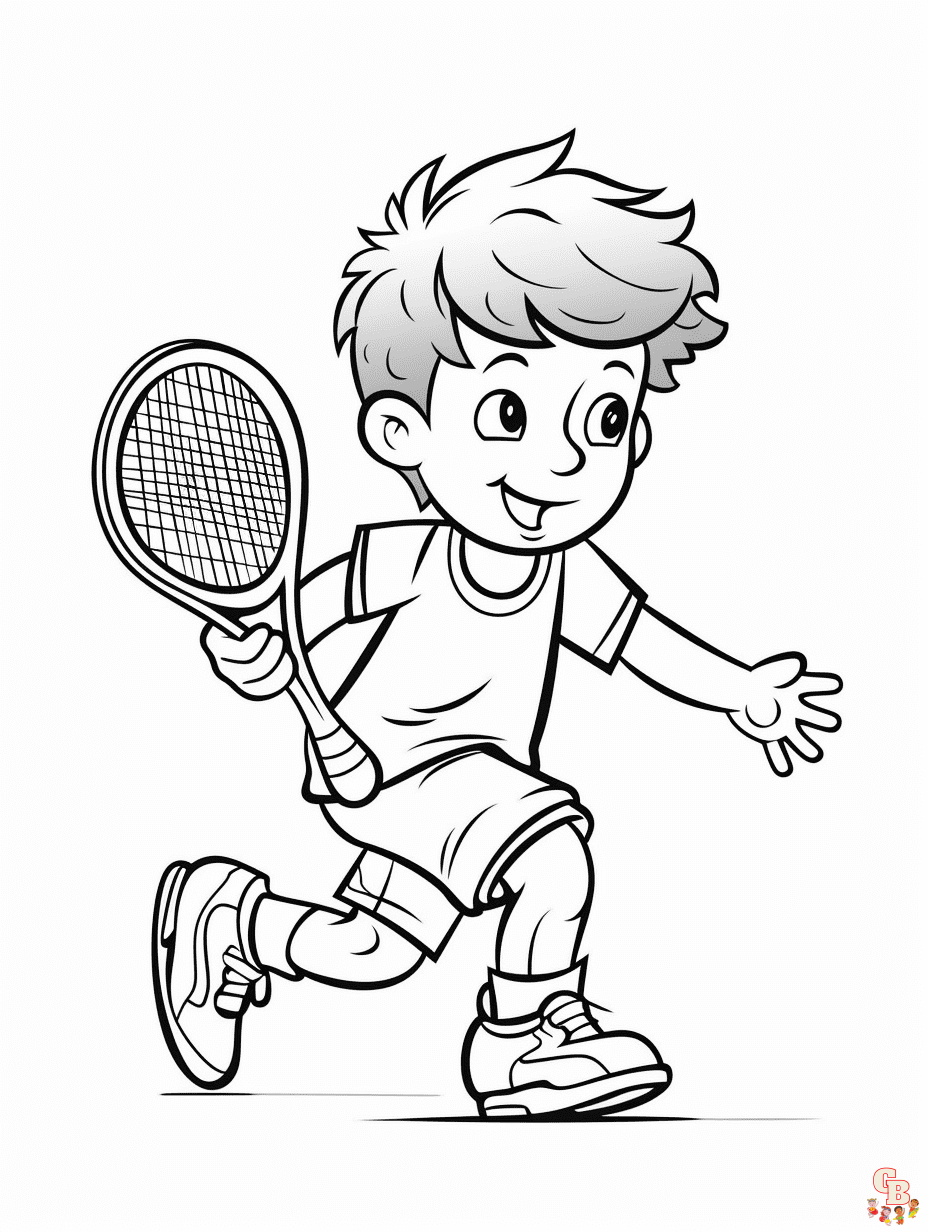 Sport coloring pages printable