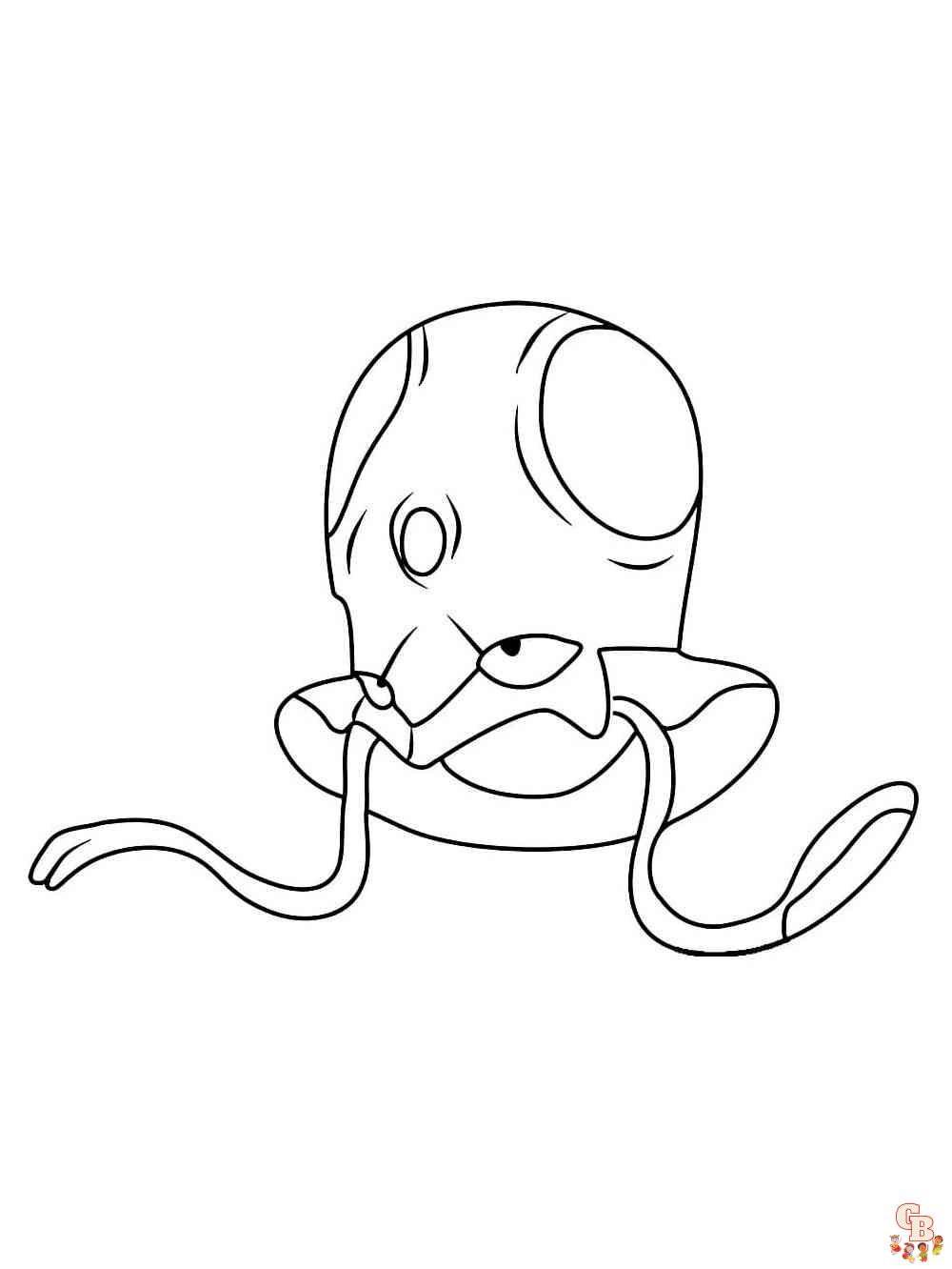 Get Creative with Tentacool Coloring Pages: Free and Printable