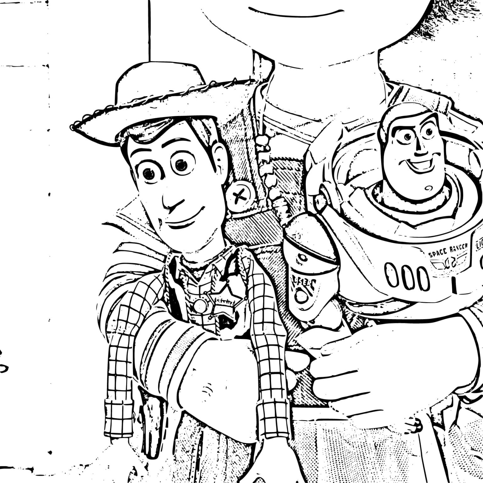 Best Toy Story coloring pages for kids