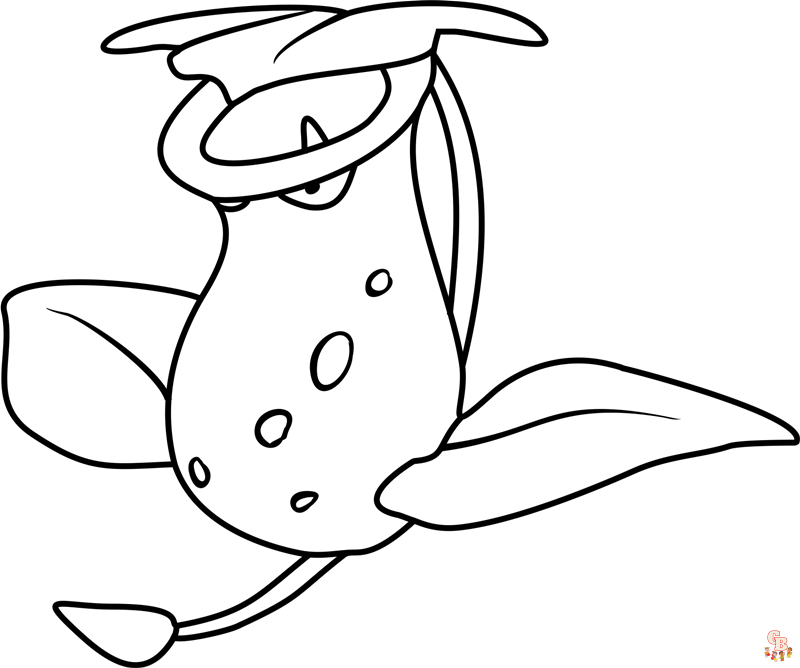 Coloring Pages Pokemon - Victreebel - Drawings Pokemon