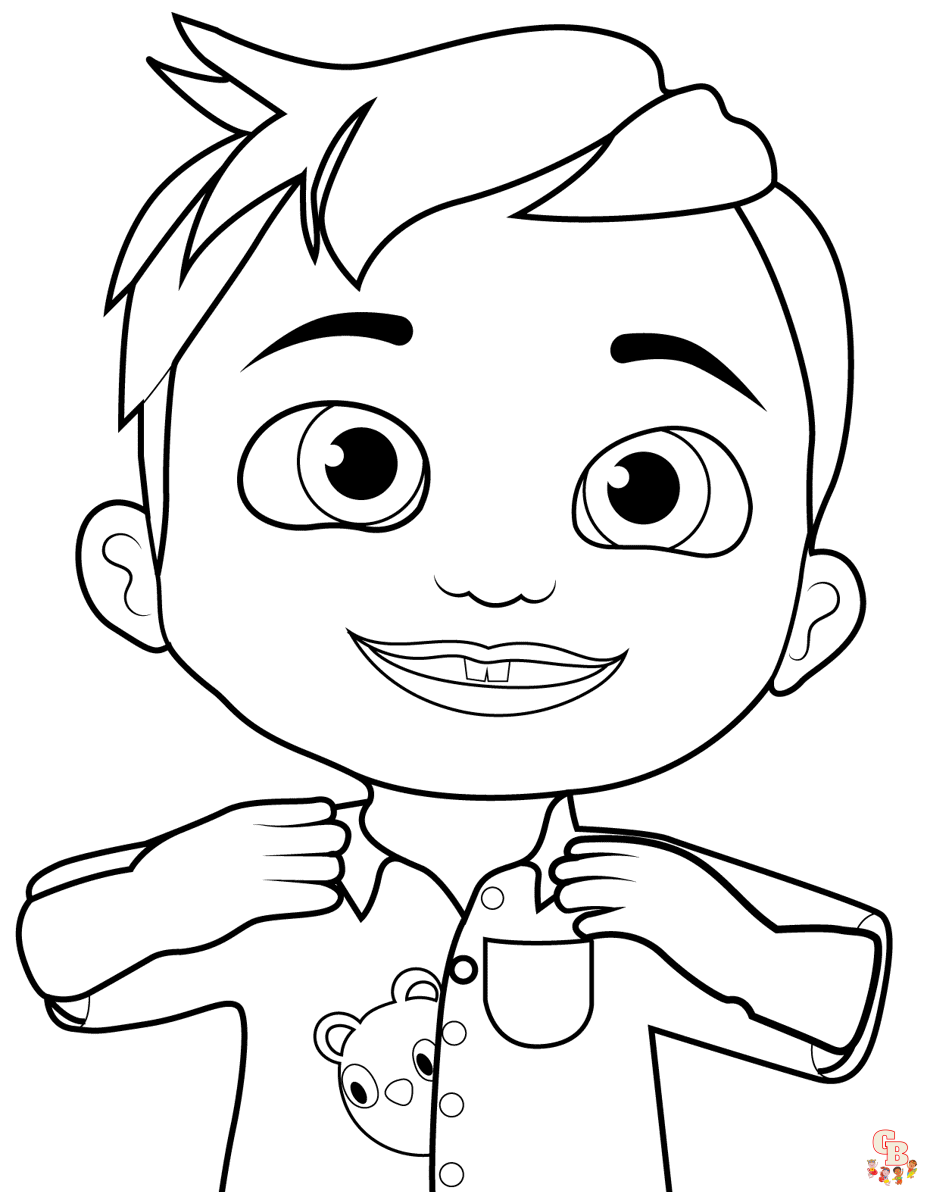 cocomelon coloring pages 3