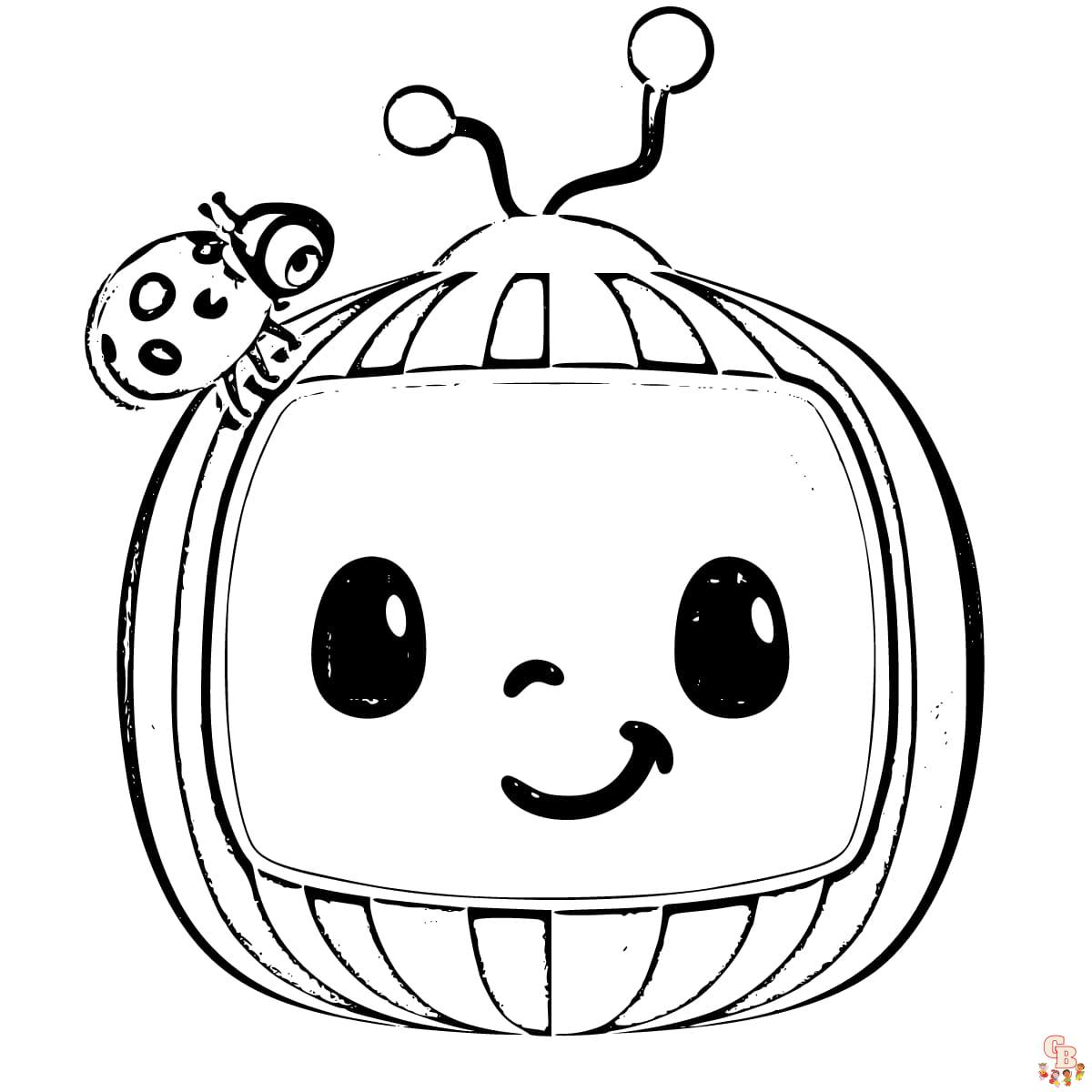 cocomelon coloring pages printable