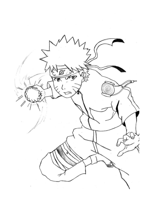 Free Naruto Coloring Pages for Kids and Adults - GBcoloring