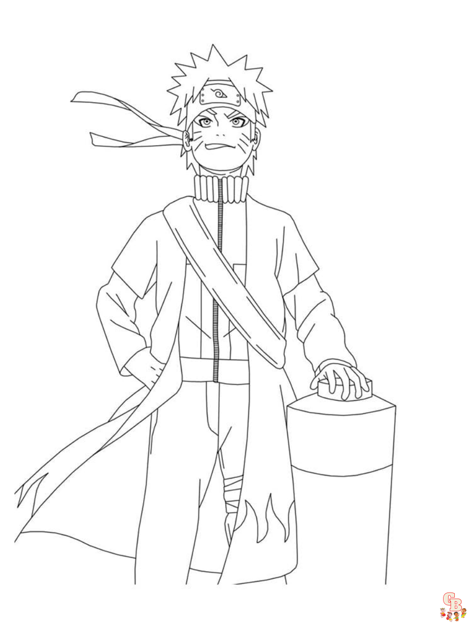 Naruto coloring page | Free Printable Coloring Pages
