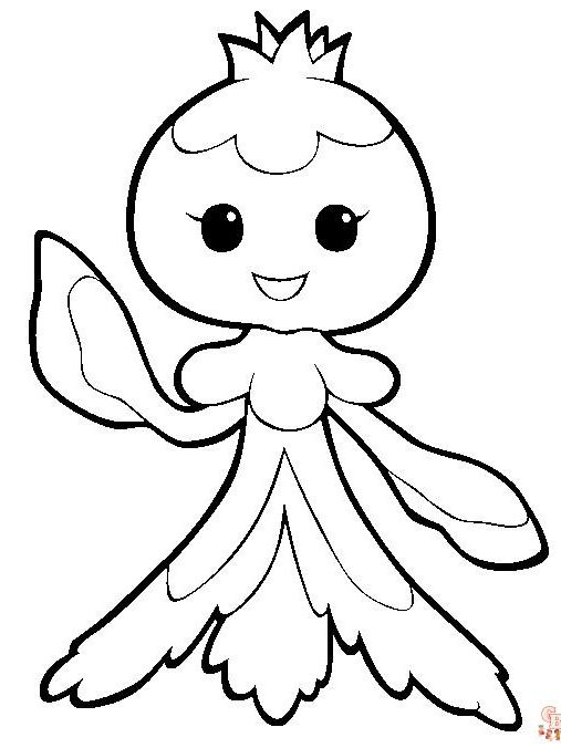 Garten of Frillish coloring pages free