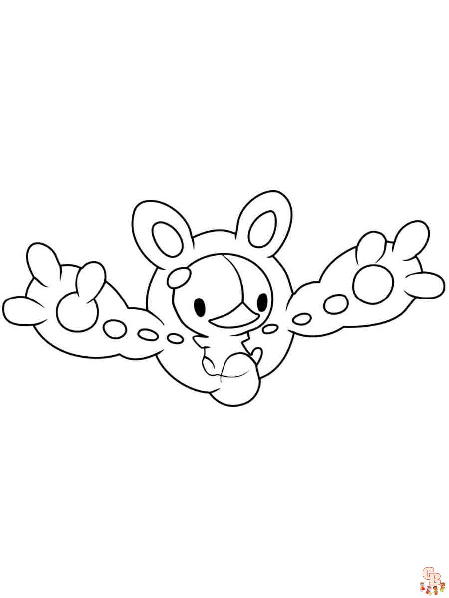 Garten of Reuniclus coloring pages free