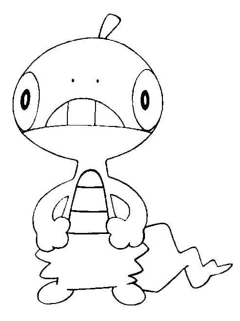 Garten of Scraggy coloring pages