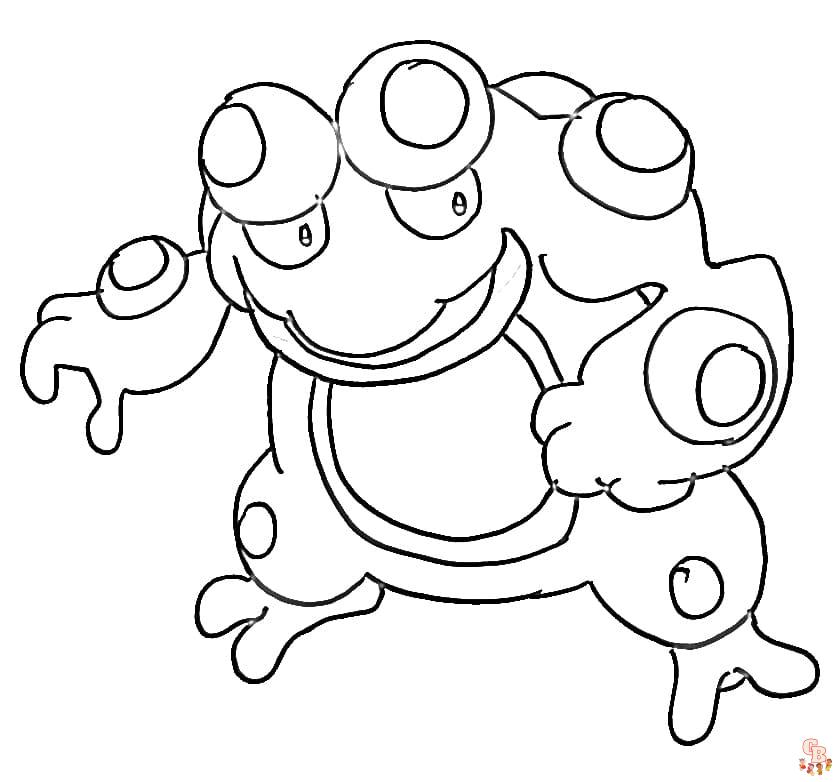 Pokemon Froakie Coloring Page - Get Coloring Pages