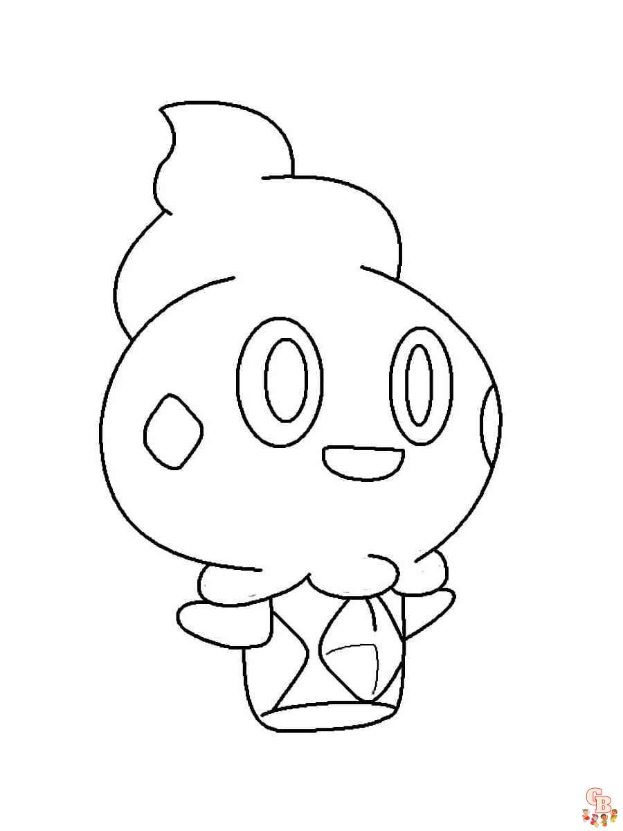 Garten of Vanillite coloring pages free