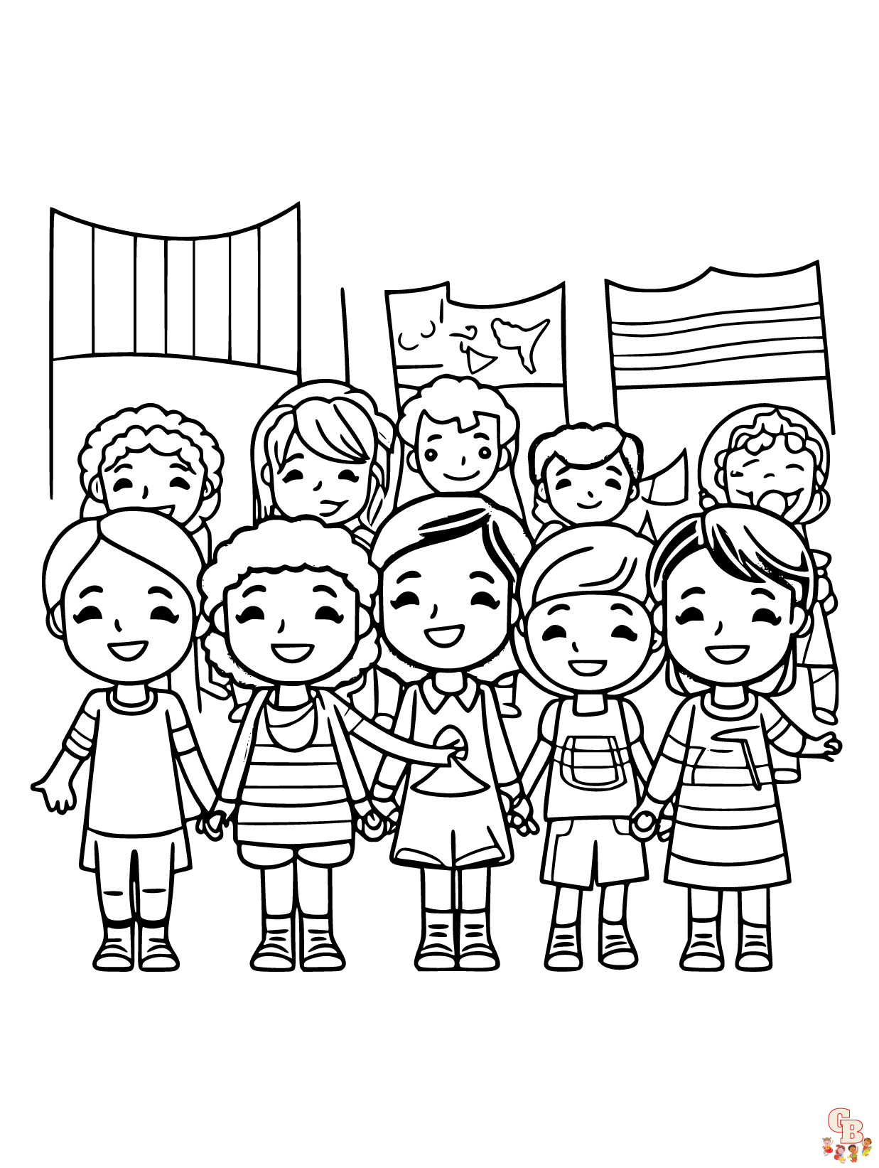 Pride Month coloring pages printable