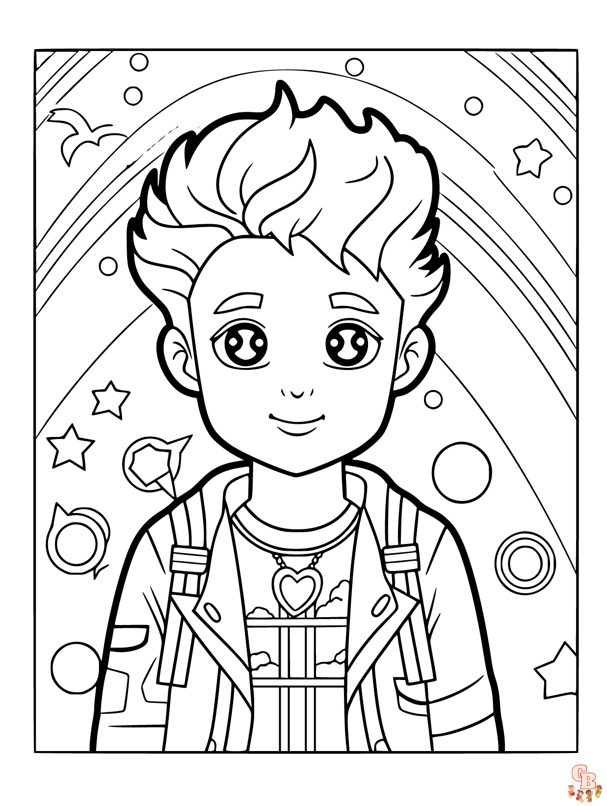 Pride Month coloring pages to print
